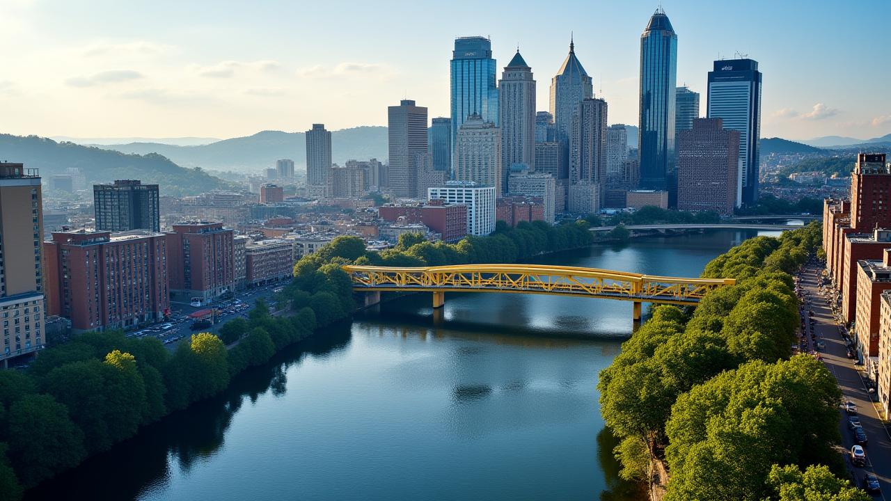 Map showing Bellows Best office location in Pittsburgh, PA