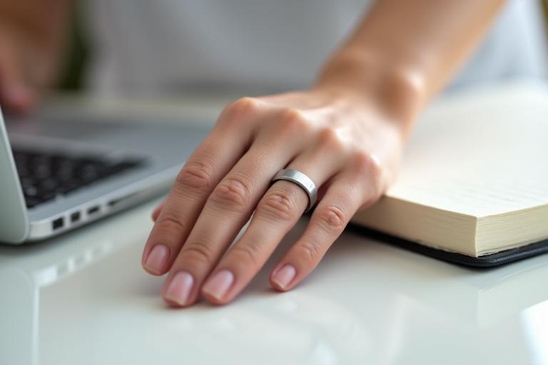 Oura Ring 3 on a hand